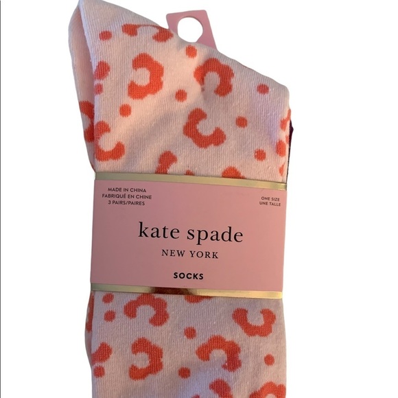 kate spade Accessories - Kate Spade Set Of Three Socks - NWT